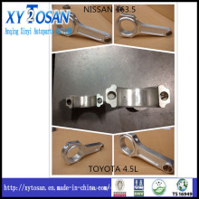 Barra de acoplamiento de aluminio para Nissan Tb48 y Toyota 4.5L